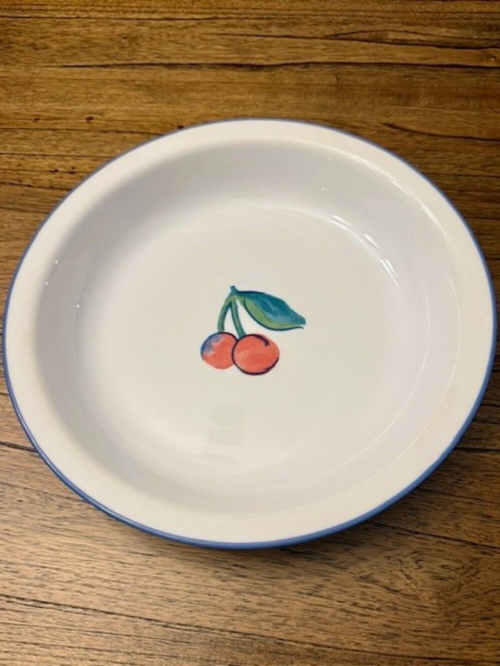 CORELLE "Fruit Basket" Pie Baking Pan